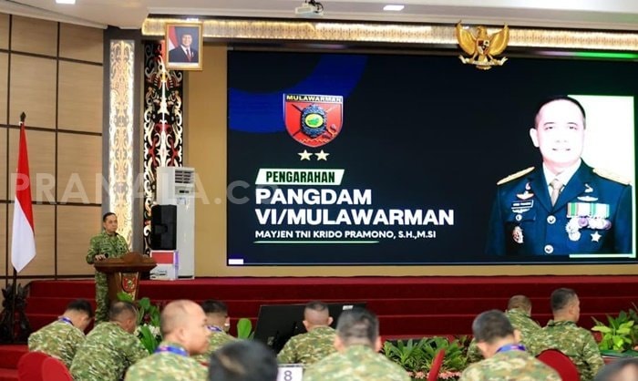 Kodam VI/Mulawarman Gelar Rapim 2026, Pangdam Tekankan Soliditas dan Kesiapan Hadapi Tantangan Tugas