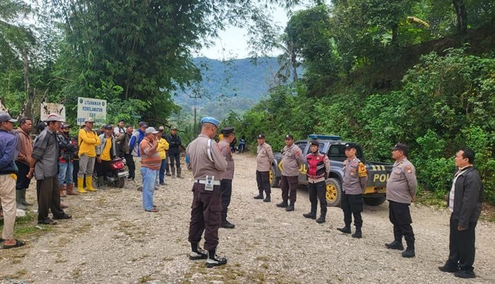 Pensiunan PT Citatah Pangkep Demo Damai Tuntut Pesangon, Akses Tambang Sempat Ditutup