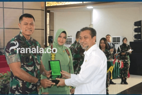 Wagub Kaltim Sambut Pangdam VI Mulawarman