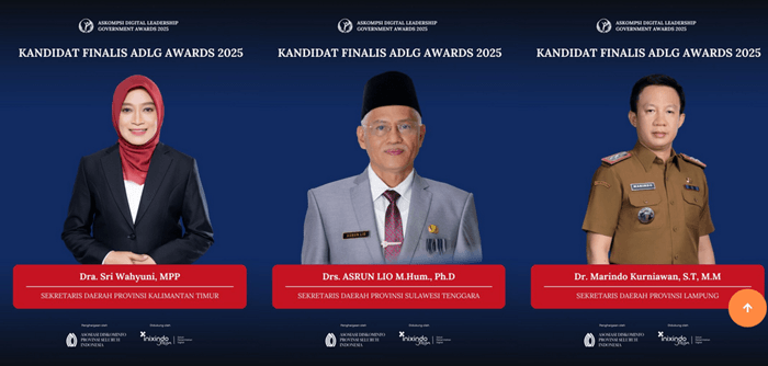 Sekda Kaltim jadi Finalis Nasional ADLGA 2025, Satu-satunya Wakil Kalimantan di Ajang Kepemimpinan Digital