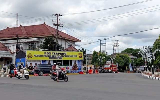 Polres Bontang Siagakan 5 Pos Pengamanan Jelang Nataru
