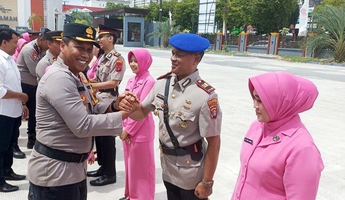 Kapolresta Balikpapan Pimpin Sertijab Empat Pejabat, Ini Nama-Namanya