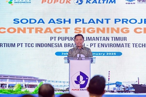 Pupuk Kaltim Gandeng Konsorsium EPC untuk Bangun Pabrik Soda Ash