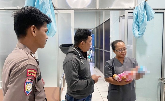Warga Muara Badak Temukan Bayi Terbungkus Kain di Bak Mobil Pikap, Polisi Telusuri Rekaman CCTV