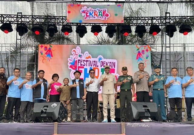 Festival Pekan Ekraf Kutim 2025 Resmi Dibuka, Ruang Baru bagi UMKM dan Pelaku Kreatif Lokal