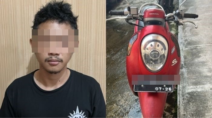 Terungkap! Pria Pencuri Kompresor di Bontang Ternyata Curanmor Juga