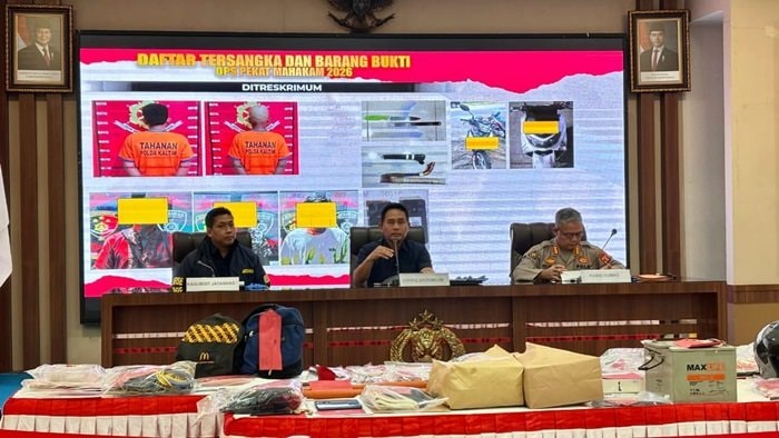 Polda Kaltim Bongkar 272 Kasus dalam Operasi Pekat Mahakam 2026, 305 Tersangka Diamankan