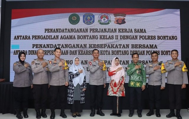 Polres Bontang Gandeng Pengadilan Agama, Perpustakaan hingga Sekolah untuk Sinergi Keamanan dan Literasi