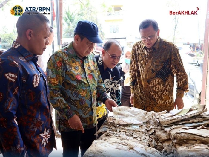 95 Ribu Arsip Pertanahan Rusak Diterjang Banjir, BPN dan ANRI Kejar Target Pulih Akhir 2026