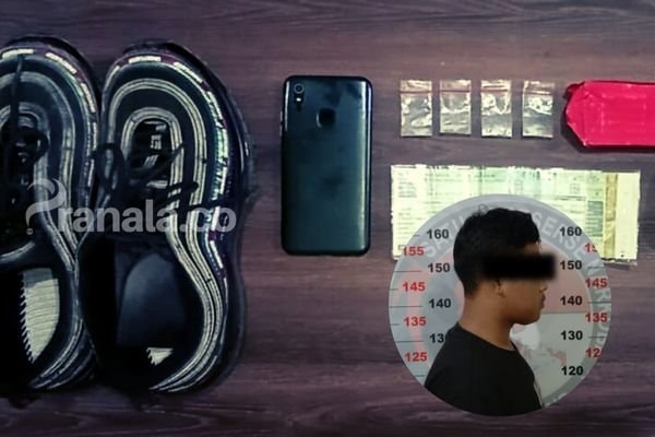 Bawa Sabu dari Samarinda, Remaja Pengangguran Dibekuk di Jalanan Bontang