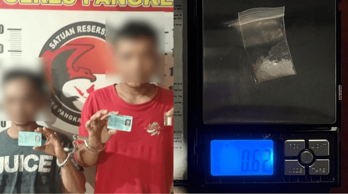 Dua Pria Diciduk Dini Hari di Pangkep, Satu Sachet Sabu jadi Bukti