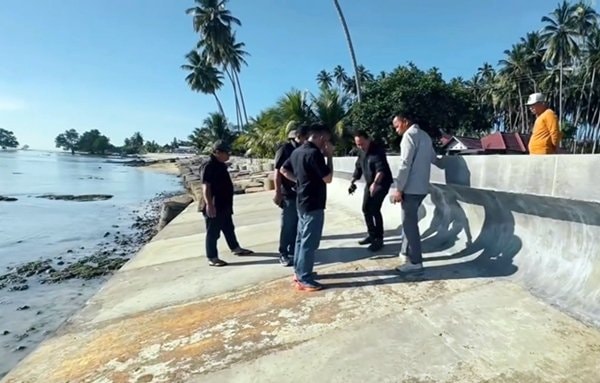 Pansus DPRD Kaltim Tinjau Proyek Pengamanan Pantai Biduk-Biduk, Rp20 Miliar untuk Redam Abrasi