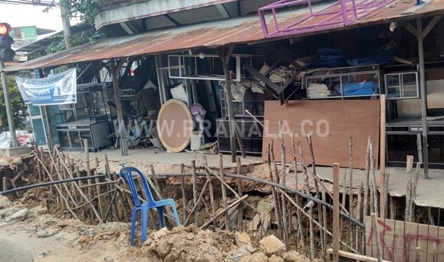 Alfin Fikry Desak Kontraktor Proyek Drainase Jalan Suryanata Bontang untuk Prioritaskan Keselamatan Warga