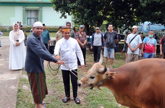 Iduladha di Kodim Bontang, Daging Kurban Dibagikan untuk Warga Dhuafa