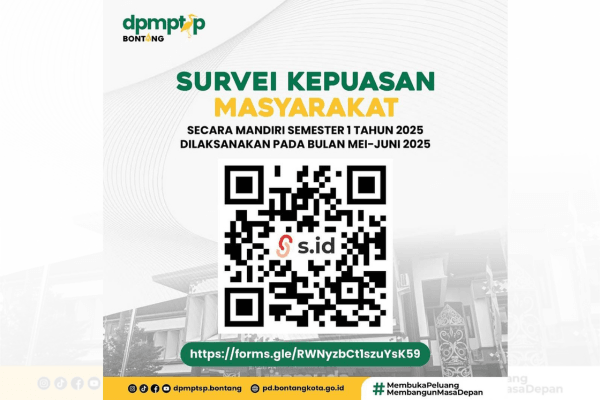 DPMPTSP Bontang Buka Survei Kepuasan 2025, Warga Bisa Nilai Langsung Pelayanan Publik