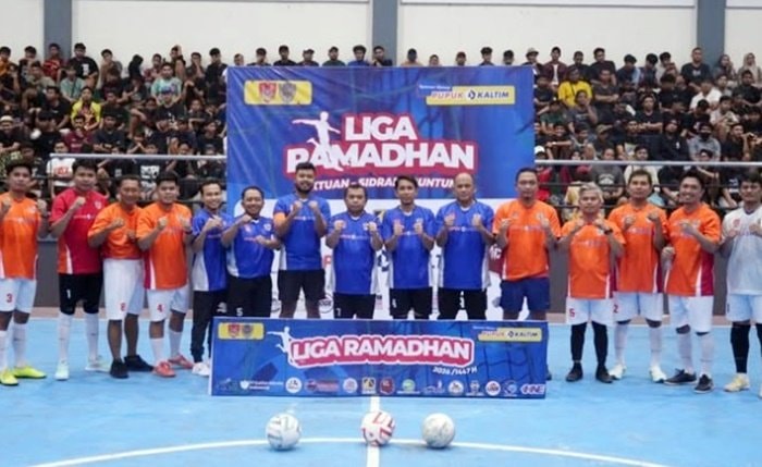 Wawali Bontang Tutup Final Liga Ramadan Futsal ke-8 di Lok Tuan, Dorong Pembinaan Atlet Muda