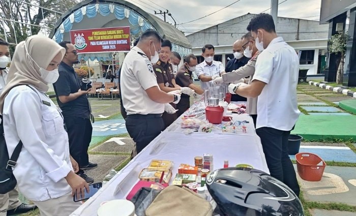 274 Gram Sabu Dimusnahkan di Bontang, 33 Kasus Narkotika Terungkap