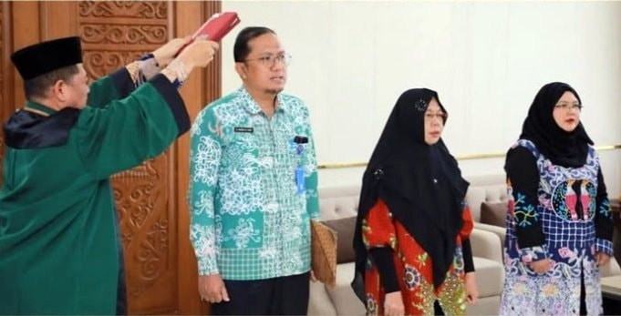 Tiga Pejabat Fungsional Baru Dilantik Wali Kota Bontang, Fokus Perkuat Layanan Kesehatan
