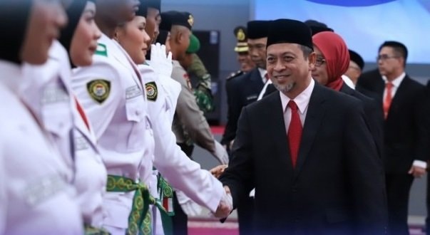 Paskibraka Kaltim 2023 Dikukuhkan