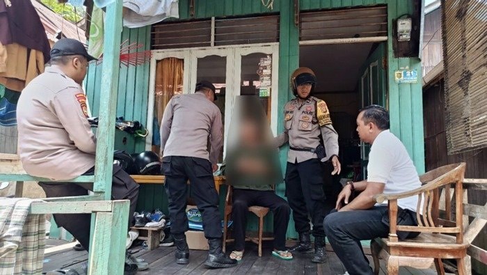 Warga Samarinda Mengamuk Bawa Sajam di Sungai Dama, Pernah Dirawat di RSJ