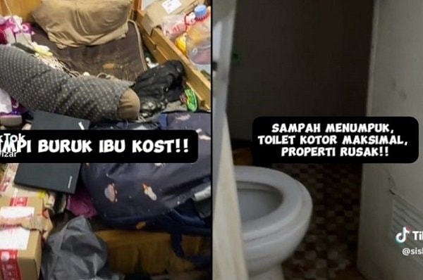 Viral! Kamar Indekos Berantakan Penuh Sampah, Penghuni Diduga Alami Hoarding Disorder