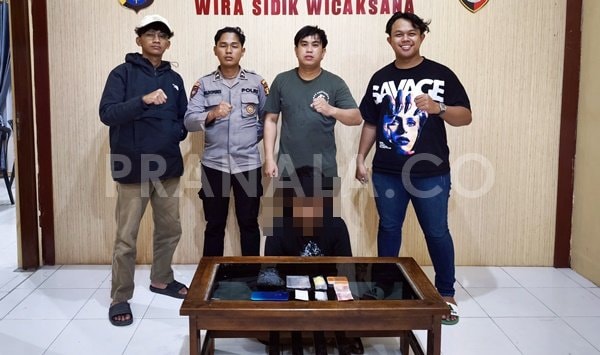 Polres Bontang Ringkus Pengedar, 7,24 Gram Sabu Gagal Edar