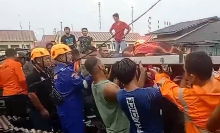 Angin Kencang Robohkan Rumah Warga di Balikpapan, Satu Orang Tewas