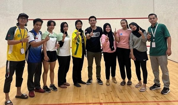 Tim Squash Kaltim Bikin Kejutan, Lolos PON Aceh-Sumut 2024