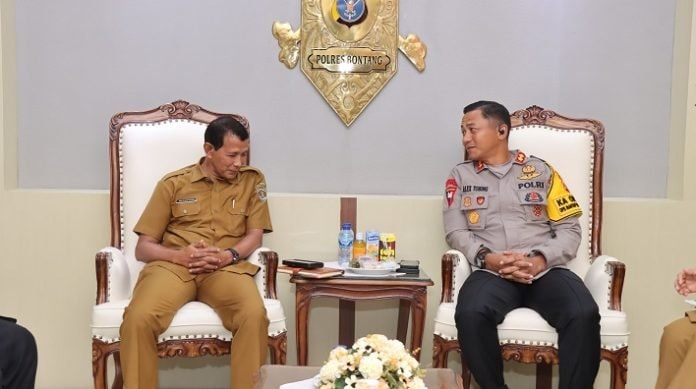 Pjs Wali Kota Bontang dan Kapolres Jalin Silaturahmi, Perkuat Sinergi Jelang Pilkada 2024