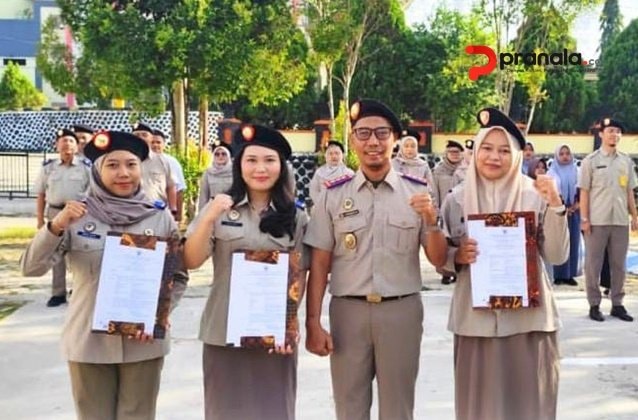 Resmi jadi PNS, 3 Pegawai Kantor Pertanahan Bontang Langsung Dapat Pesan Khusus