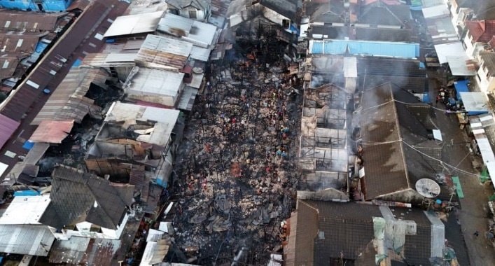 Pembangunan Kios Sementara Pasar Segiri Samarinda Dipercepat, Anggarkan Rp1,1 Miliar Pakai Material Ulin