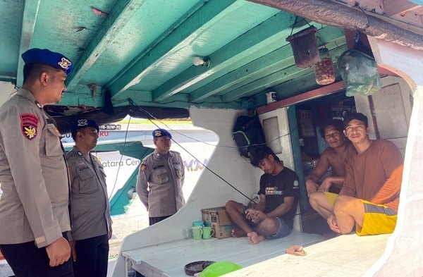 Melalui Pendekatan Humanis, Polairud Polres Bontang Dengarkan Aspirasi Nelayan