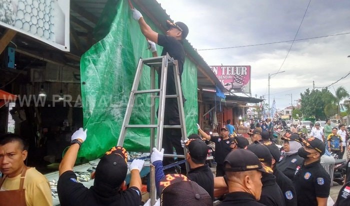 135 Bangunan PKL di Bontang Dibongkar, Tim Bakal Susun Jadwal Patroli