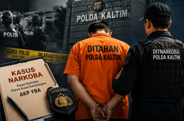 Kasat Narkoba Polres Kukar Terseret Dugaan Kasus Narkoba, Pernah Bertugas di Bontang