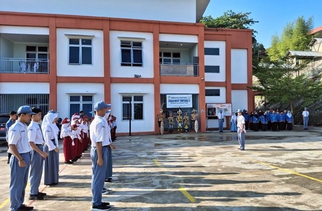 Cara Sekolah Rakyat Kaltim Rawat Pancasila lewat Canva hingga Ibadah
