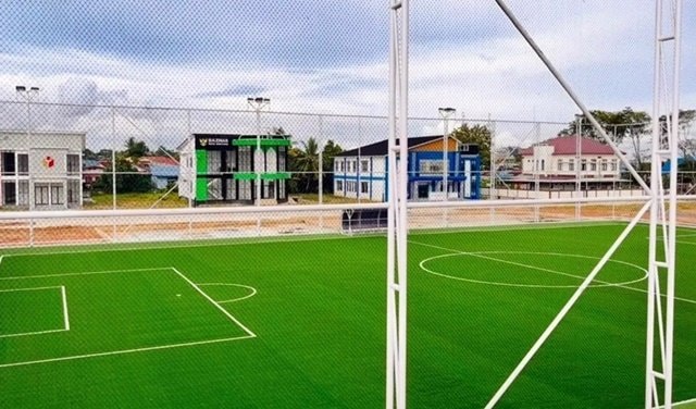 Lapangan Minisoccer Hop 1 Bontang Dikelola Profesional, Pembayaran Akan Non-Tunai