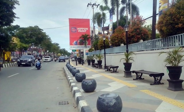Trotoar Jalan MT Haryono bakal Lebih Semarak Dibanding Jalan A Yani Bontang