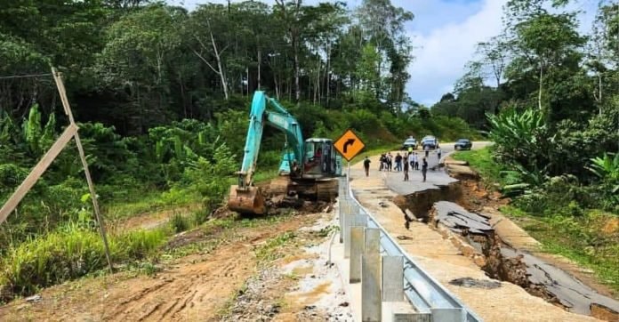 Akses Kubar-Mahulu Terputus Akibat Longsor, Gubernur Kaltim Minta Perbaikan Dikebut