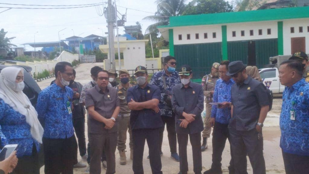 Sidak ke Pasar Citra Mas, Dewan Temukan Sapras Belum Lengkap