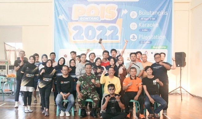 Puluhan Insan Pers Adu Ketangkasan di Ajang POIS Bontang 2022