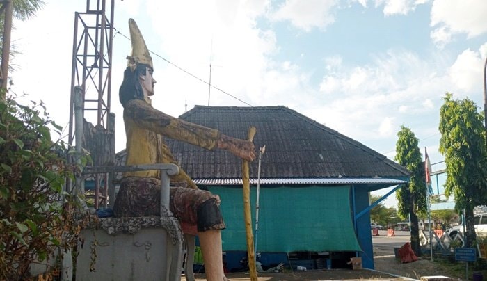 Patung Pahlawan Nasional Andi Mappe di Pangkep Kusam, Warga Soroti Minim Perawatan