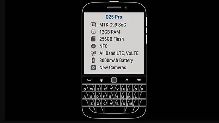 Comeback! BlackBerry Bangkit Lagi lewat Zinwa Q25, Ini Spesifikasinya