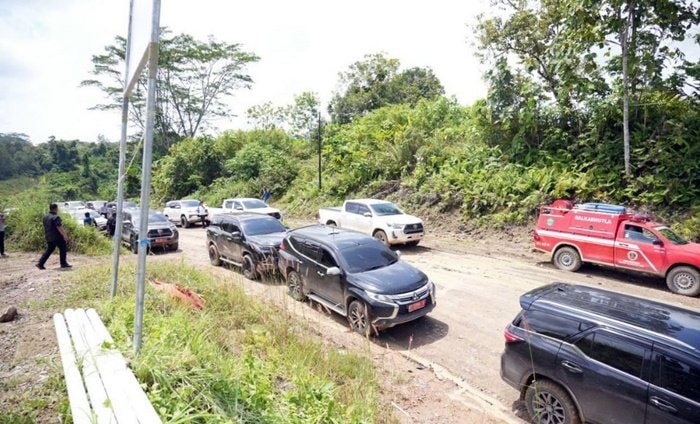 Jalan Tering–Ujoh Bilang Kaltim Sepanjang 136 Km Terus Dikebut, Begini Perkembangannya