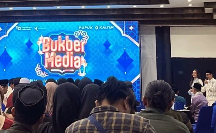 Pupuk Kaltim Pererat Silaturahmi dengan Insan Media di Bontang lewat Buka Puasa Bersama
