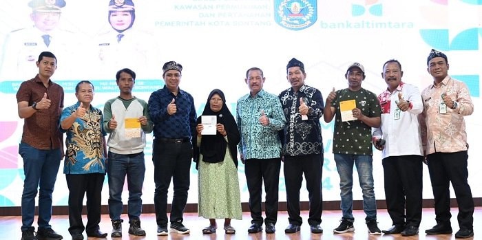 48 KK di Bontang Dapat Bantuan Perumahan, Setiap Orang Terima Rp20 Juta