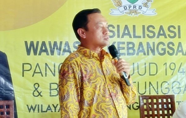Anggota Komisi I DPRD Kaltim Kaharudin Jafar Dorong Tingkatkan Partisipasi Pemilih