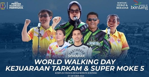 VIDEO: Meriahnya World Walking Day 2023 di Bontang