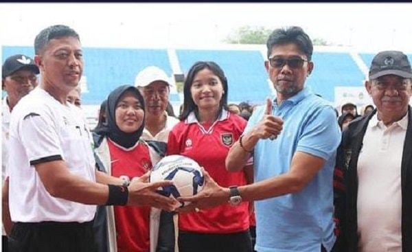 Pesan Kepala Dispora Kaltim Buka Turnamen Sepak Bola Wanita
