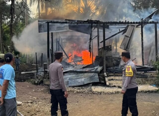 Bayi Tewas Terjebak Kebakaran Rumah di Berau