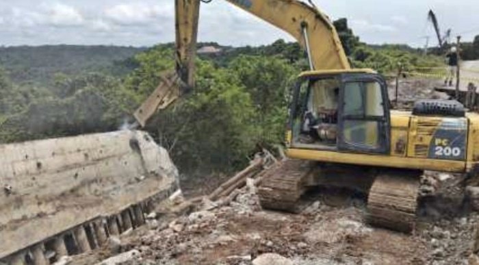 Longsor di Jalan Sangatta–Perdau Kutim Mulai Ditangani, Akses Dibuka Bertahap